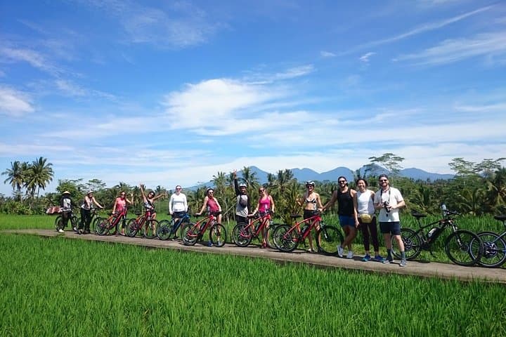 Half-Day Ubud Electric Cycling Tour to Tirta Empul Water Temple — photo 1 of 10