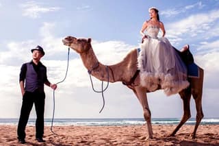 Bali Camel Ride on the Beach with Photo Session