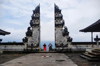 Heaven Gate Lempuyang, Tenganan Village (indigenous Balinese), Water palaces