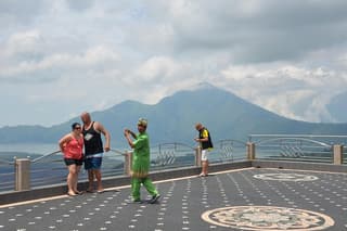 Mount Batur Volcano, temples, Scenic Rice Terrace and Swing