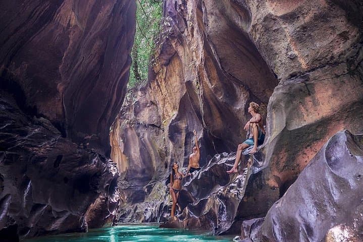 Exploring Beji Guwang hidden canyon — photo 1 of 5