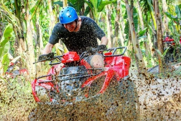 Bali Quad bike ATV passing through Waterfall, Cave & Rice fields — photo 1 of 42