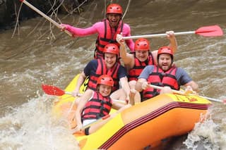 Ayung River Whitewater Rafting and Ubud Arts Village Tour