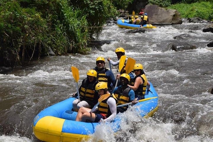 Private Tour Rafting Uluwatu Kecak Dance Sunset and Dinner in Jimbaran Bay — photo 1 of 13