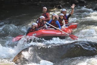 Bali fun white water rafting