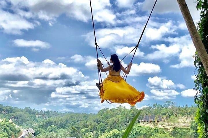 Ubud Hype: Jungle Swing, Bird Nest, Ayung River Rafting with Transport & Lunch — photo 1 of 7