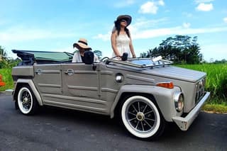 Bali Full-Day Uluwatu Sunset Tour by VW Safari Classic Car