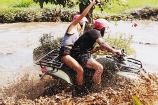 Bali Tunnel and Waterfall Quad Bike "KUBER ADVENTURE"