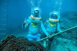 Bali Sea Walker Adventure in Tanjung Benoa with Transport