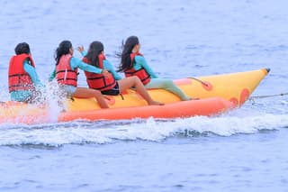 Bali Banana Boat Experience with Transport