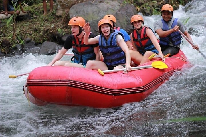 Rafting Telaga Waja River Bali (LESS STAIRS) and Flying Fox — photo 1 of 4