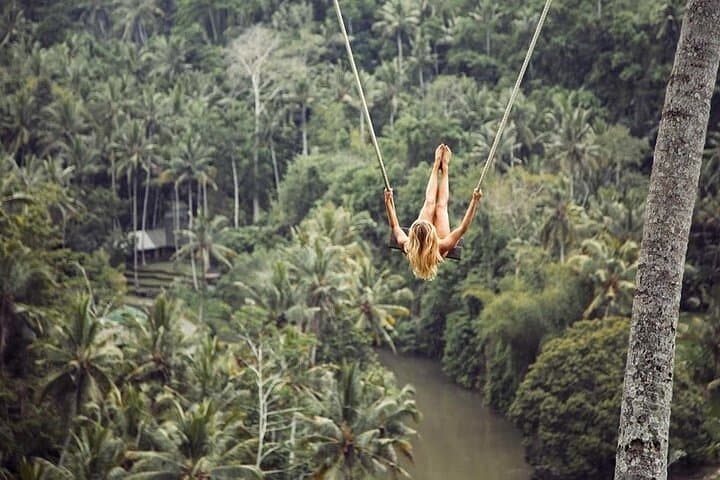 Private Tour To Tibumana Waterfall, rice terraces & Jungle Swing — photo 1 of 14
