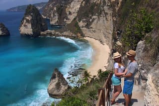From Bali Private Nusa Penida East & West Highlights Day Tour
