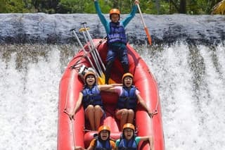 Telaga Waja River Rafting Include Private Transport Hotel Pick-Up and Return