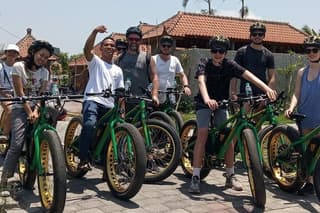 Gianyar Waterfall eBike Private Tour