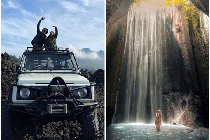 Private Tour: Mount Batur Sunrise Jeep, Black lava & Waterfall — photo 1 of 6
