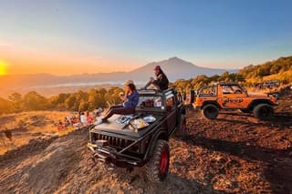 Mount Batur Sunrise Jeep Tour with Natural Hot Spring