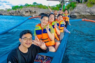 Bali Sunset Dinner Cruise by Traditional Jukung