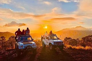 Mount Batur Jeep Sunrise Tour with Black Lava – Bali Volcano