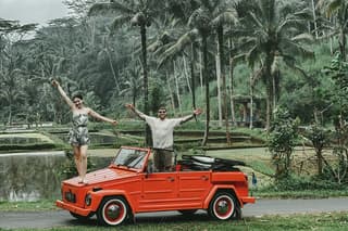 Explore Bali's Hidden Gems In a Classic Vw Convertible