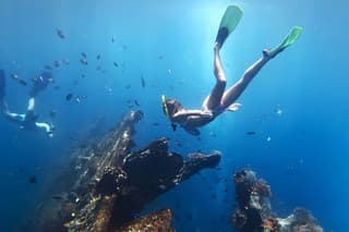 Best Snorkeling Activity in Blue Lagoon Beach Bali