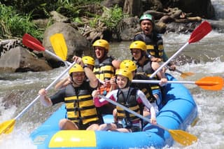 Bali White Water Rafting Adventure at Ayung River Bali