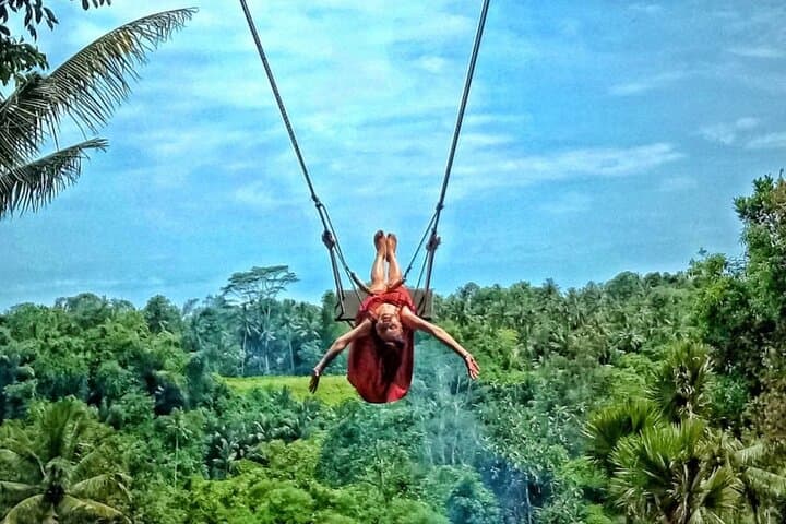 Bali Ubud Jungle Swing: Monkey Forest and Waterfall Private Tour — photo 1 of 6
