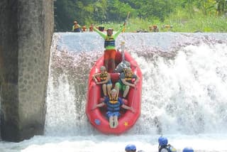 BCR Telaga Waja Rafting & Zipline -Lunch, Transfer (Less Stairs)