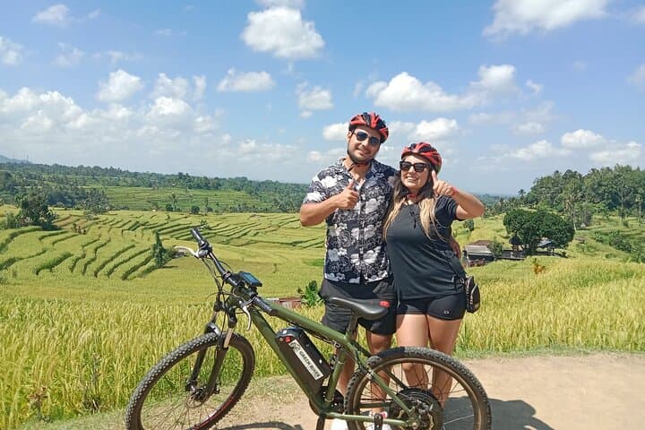 Electric bicycle tour in Jatiluwih UNESCO site — photo 1 of 15
