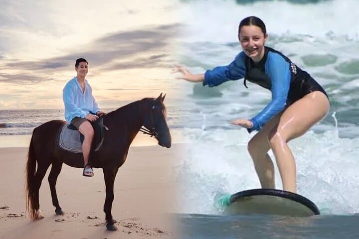 3 Hours Private Surf Lesson and Horse Riding in Seminyak Bali — photo 1 of 19
