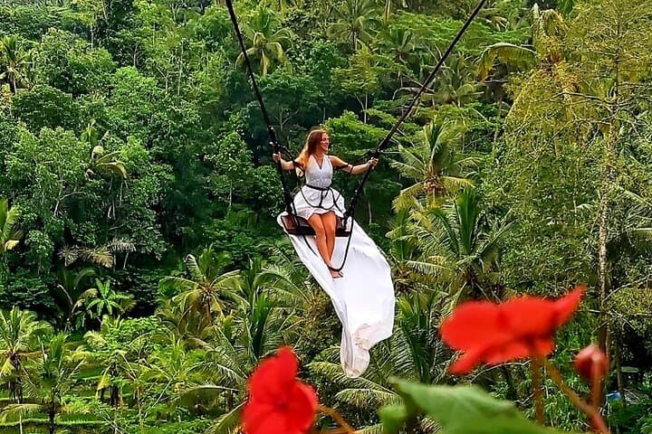 Ubud Private Tour : Waterfall, Temple, Rice terrace and Swing — photo 1 of 17