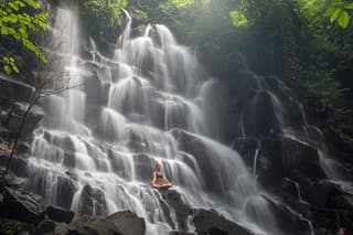 Rice Terraces, Sacred Temples and Waterfall Tour from Ubud