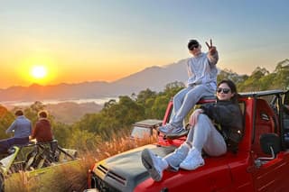 Private Mount Batur Jeep Sunrise with Black Lava & Breakfast