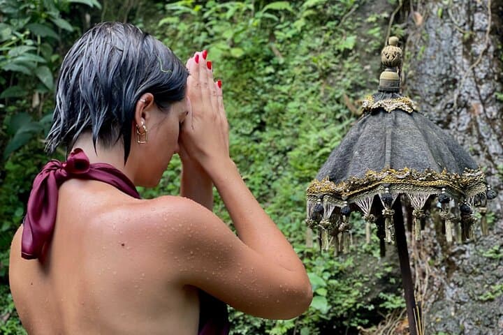Ubud: Purification at the temple, waterfalls, Tegallalang rice fields — photo 1 of 6