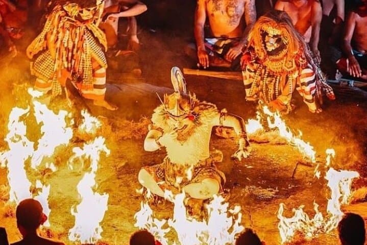 Ubud Authentic Night Market and Kecak Fire Dance Half Day Tour — photo 1 of 14