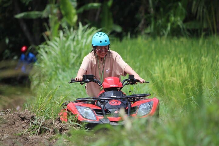 Bali ATV Quad Bike with Waterfalls, Tunnel & Gorilla Statue Track — photo 1 of 6