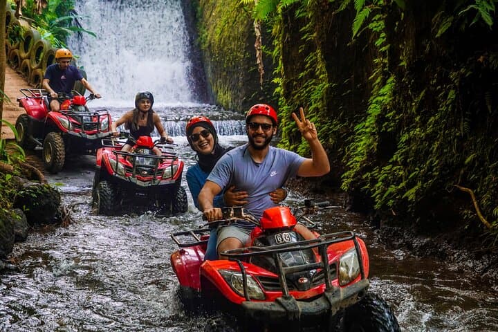 Ubud ATV Adventure Through Gorilla Statue, Tunnel, Jungle Trek — photo 1 of 9