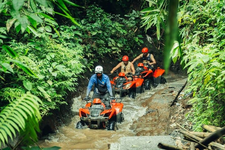 Ubud ATV Quad bike With Tunnel & Waterfall Adventure — photo 1 of 17