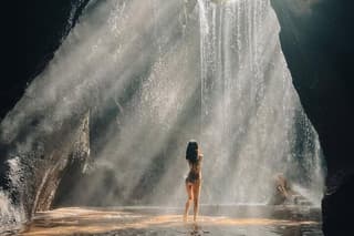 Ubud : Full-Day Monkey Forest, Rice Terrace, Temple & Waterfall