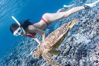 Bali Snorkeling at Blue Lagoon with Waterfall, Lunch & Transport
