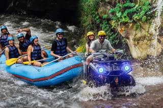 Bali ATV ride Commbine ubud white water Rafting