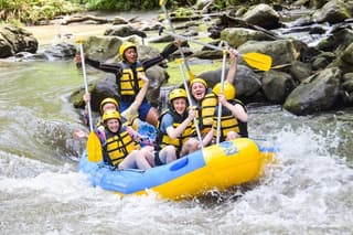 Ubud Ayung River White Water Rafting with Lunch & Hotel Transfer