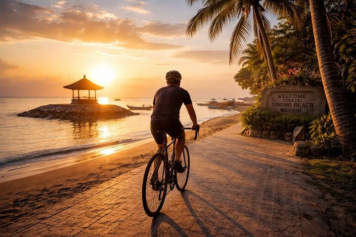 Sanur Sunrise Cycling, Canoeing and Turtle Conservation Half Day — photo 1 of 7