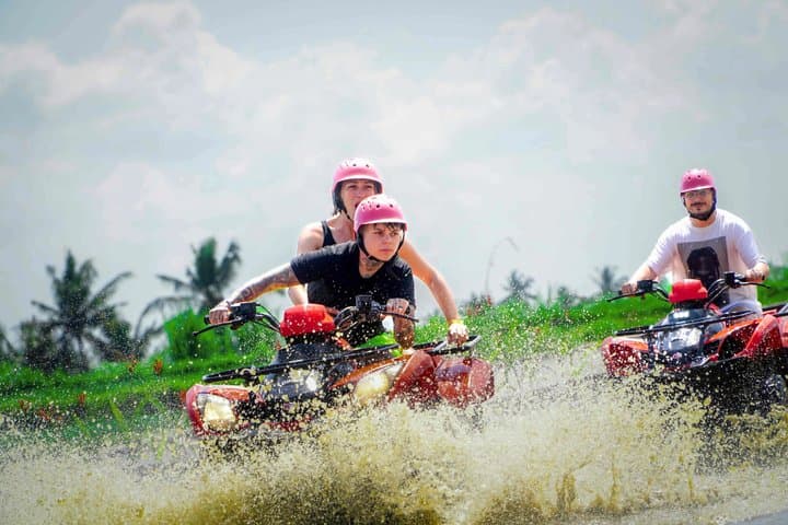 Quad Bike Ubud With Tunnel, Waterfall and Bali Rafting Adventure — photo 1 of 14