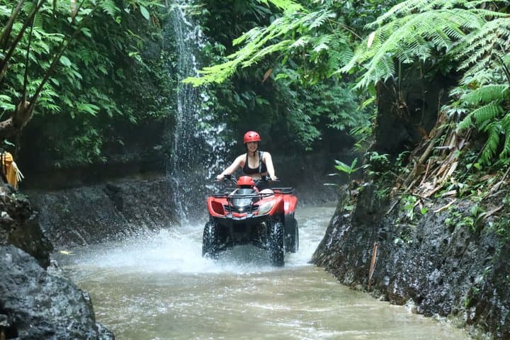 Bali ATV Quad Bike — Waterfall, Tunnel, Gorilla Statue Adventure — photo 1 of 17