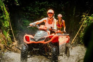 Kuber ATV Ubud Adventure with Tunnel and Waterfall + Rafting