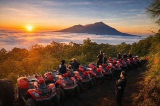 Bali Batur Sunrise ATV Quad Bike and Hot Spring Tour