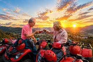 Bali Mount Batur Sunrise ATV Quad Bike and Rice Terrace