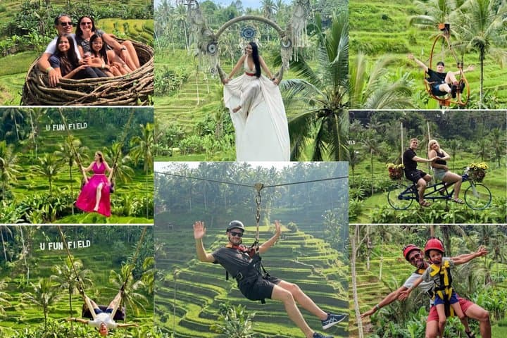 Ubud: Zipline, Bali Swing, and Sky Bike in a Private Rice Terrace — photo 1 of 31