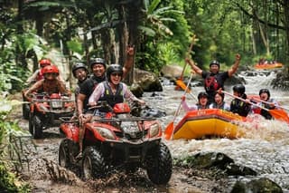 Gorilla Adventures: Ubud Off-Road ATV & White Water Rafting